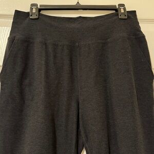 Beyond Yoga Black High-Waisted Joggers w Pockets Women’s Size L